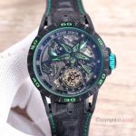 Clone Roger Dubuis Excalibur Spider Unique Series Black&Green Watches